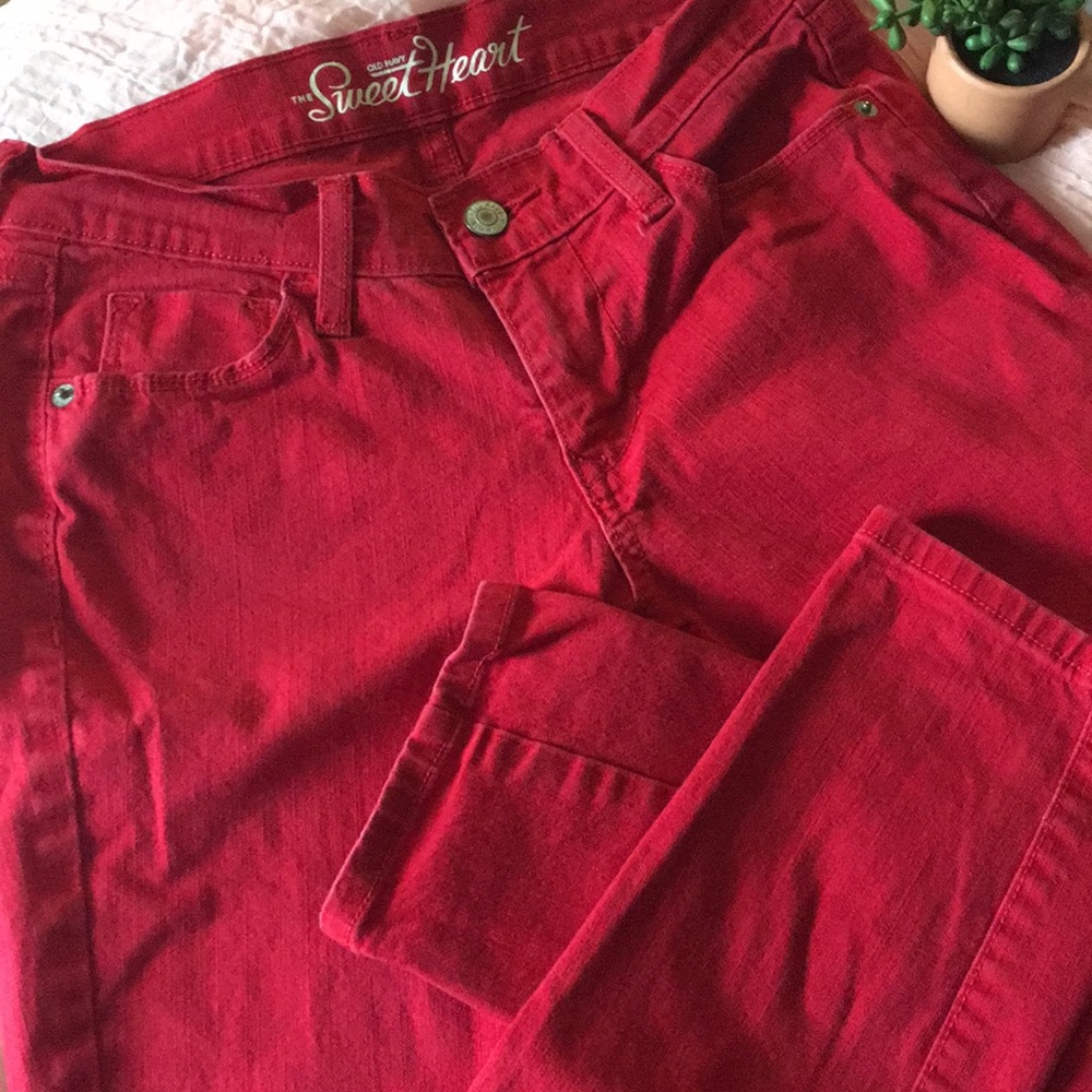 ❤️Red Old Navy jeans❤️